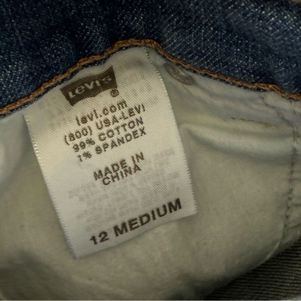 Levi’s Perfectly Slimming 512 Bootcut Jeans Size 12 - Picture 6 of 11